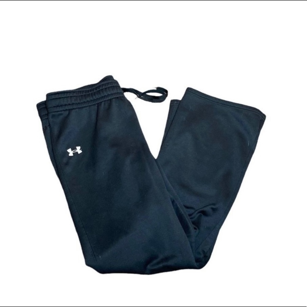 Under Armour Semi Fitted Black Track Pant